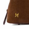 Damentasche 037-1g Wildleder Braun