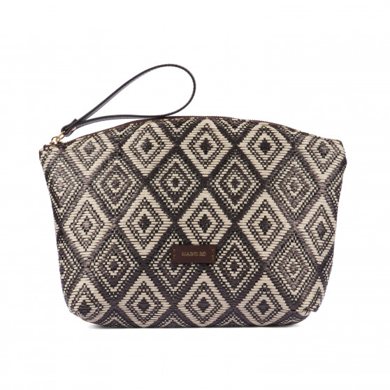 Damentasche 213g Kakao-Raffia