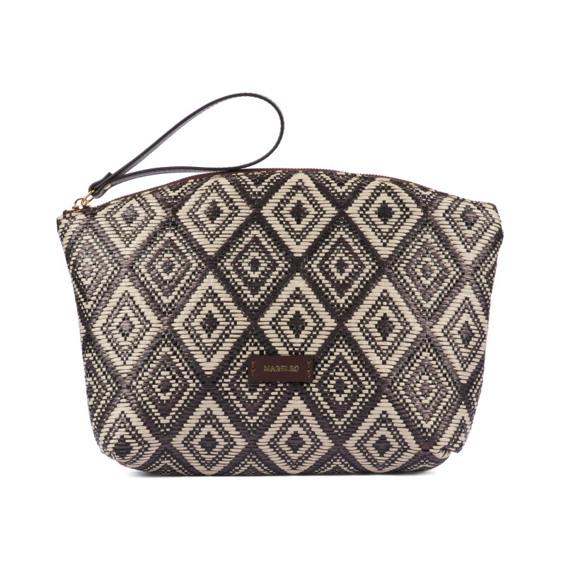 Damentasche 213g Kakao-Raffia