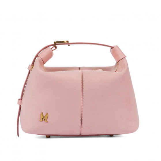 Handtasche Damen 037g Camoscio Baby Rosa