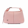 Damentasche Handtasche 037-1g 01 Veloursleder Baby Pink