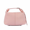 Damentasche Handtasche 037-1g 01 Veloursleder Baby Pink