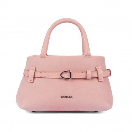 Damentasche Handtasche 056g 01 Camoscio Baby Pink