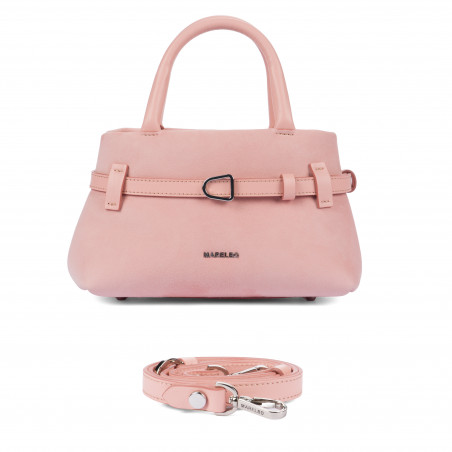 Damentasche Handtasche 056g 01 Camoscio Baby Pink