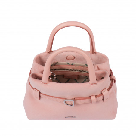 Damentasche Handtasche 056g 01 Camoscio Baby Pink