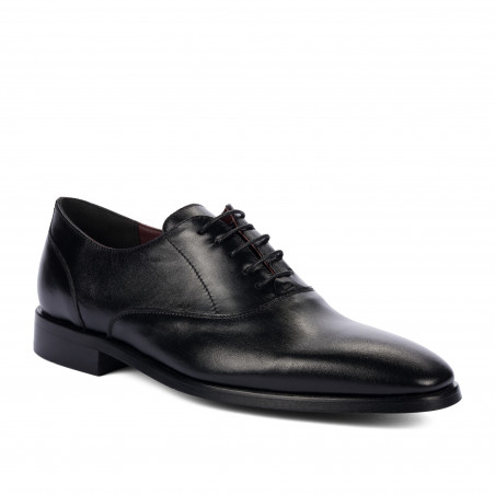 Elegante Herrenschuhe 9007 schwarz