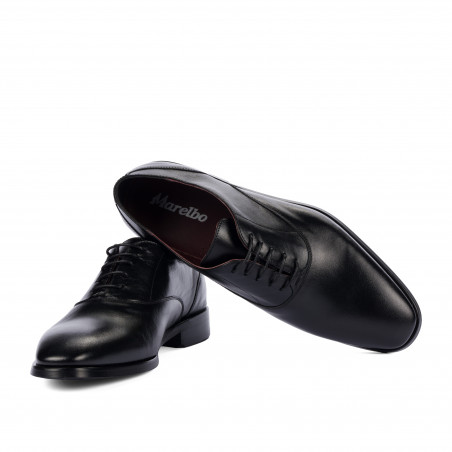 Elegante Herrenschuhe 9007 schwarz