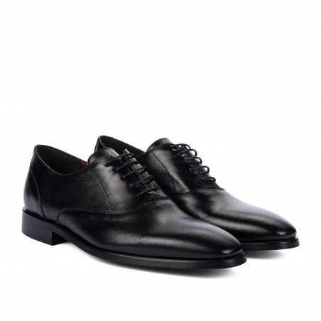 Elegante Herrenschuhe 9007 schwarz