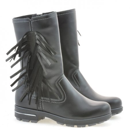 Kinderstiefel 3208 schwarz