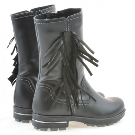 Kinderstiefel 3208 schwarz