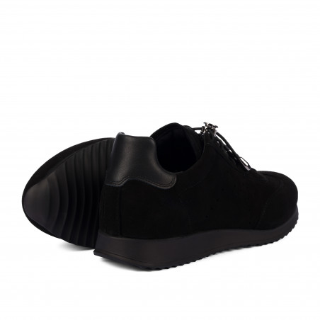 Damen Sneaker 6104 schwarz kombiniert