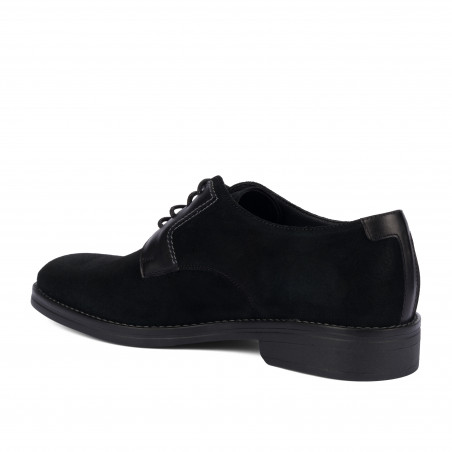 Herren Freizeitschuhe 9006 schwarz Velours
