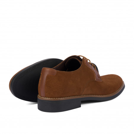 Herren Freizeitschuhe 9006 camel Veloursleder