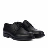 Elegante Herrenschuhe 939-1 schwarz
