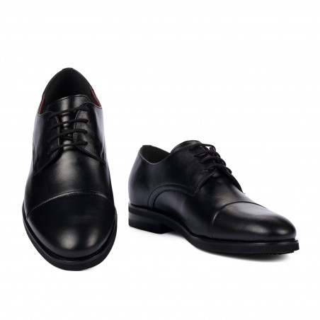Elegante Herrenschuhe 9008 schwarz
