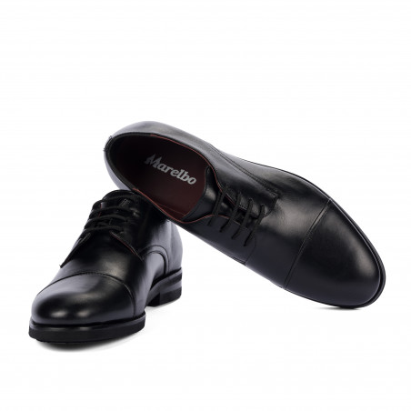 Elegante Herrenschuhe 9008 schwarz