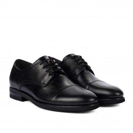 Elegante Herrenschuhe 9008 schwarz