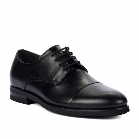 Elegante Herrenschuhe 9008 schwarz