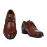 Elegante Herrenschuhe 822-1 in Cognac