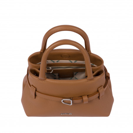 Damentasche Handtasche 056g 01 Cognac