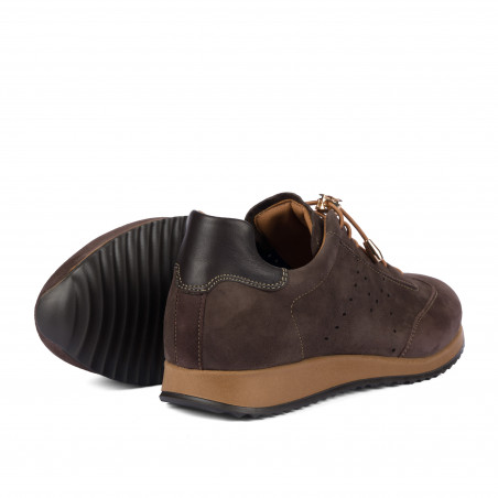 Damensportschuhe 6104 Bufo Kaffee kombiniert