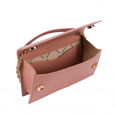 Damen-Schultertasche 057g Rose