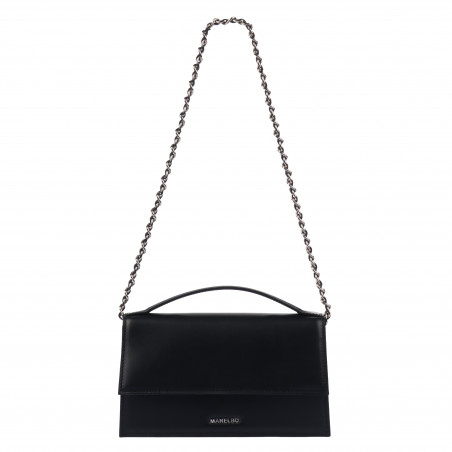 Schultertasche für Damen 057g 01 schwarz