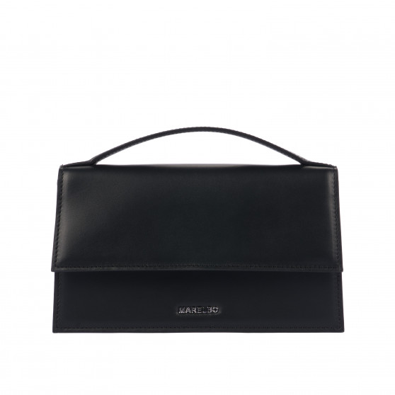 Schultertasche für Damen 057g 01 schwarz