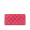 Damentasche Schultertasche 048g Veloursleder Barbie Rosa
