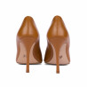 Elegante Damenschuhe 1330 Cognacbraun