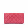Damentasche Schultertasche 048g Veloursleder Barbie Rosa
