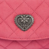 Damentasche Schultertasche 048g 01 Camoscio Barbie-Rosa