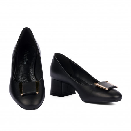 Elegante Damenschuhe 1321-1 Schwarz
