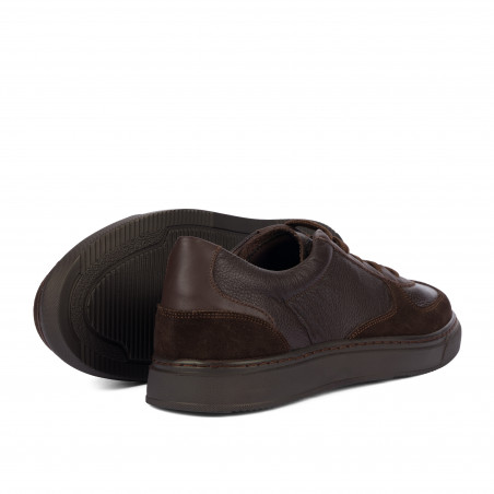 Herren Freizeitschuhe/Sportschuhe 998 Schokolade kombiniert