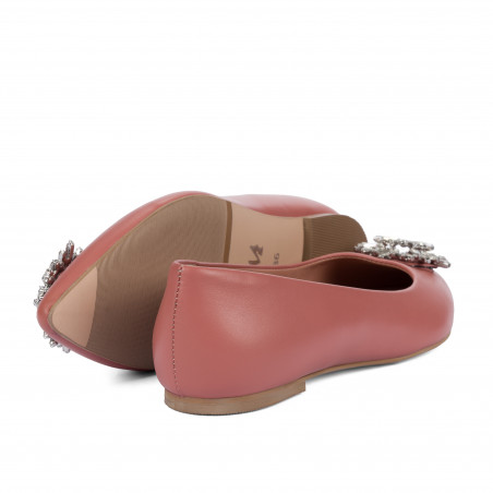 Damen-Ballerinas 1313 Rosa