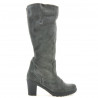 Damenstiefel 3258 Anthrazit Velours