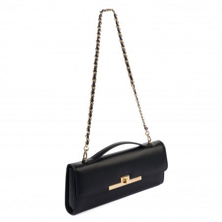 Damentasche Schultertasche 054g schwarz