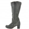 Damenstiefel 3258 Anthrazit Velours