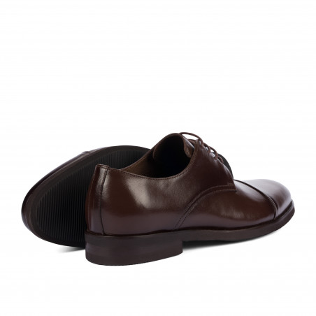 Elegante Herrenschuhe 9008 a Kaffee