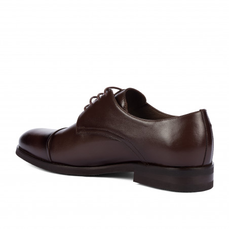 Elegante Herrenschuhe 9008 a Kaffee