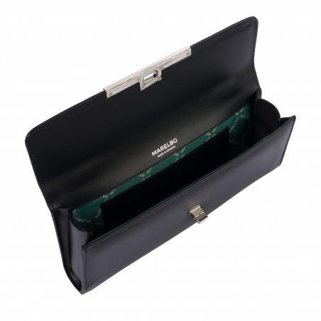 Damentasche Schultertasche 054g 01 schwarz