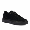 Herrensportschuhe 9004 schwarz kombiniert