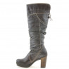 Damenstiefel 226 Kaffee+Crep Kaffee