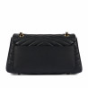 Damentasche Schultertasche 052g schwarz
