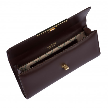 Damen-Schultertasche 054g Testa di Moro