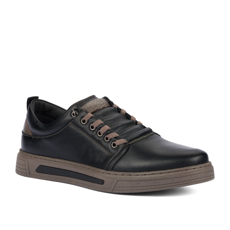 Herren Freizeitschuhe 982 schwarz kombiniert-k