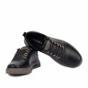 Herren Freizeitschuhe 982 schwarz kombiniert-k