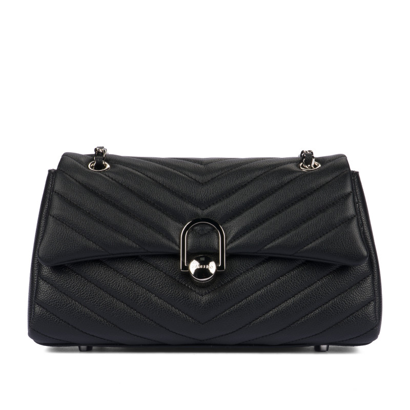 Damenschultertasche 052g 01 schwarz
