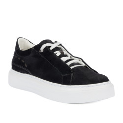 Herrensportschuhe 9004 grau kombiniert