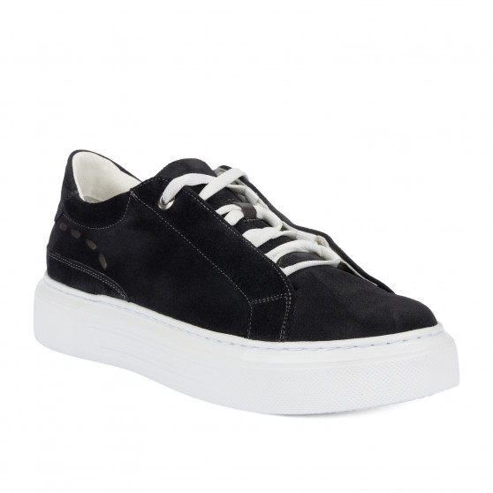 Herrensportschuhe 9004 grau kombiniert